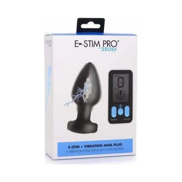 Electrostimulation - E-Stim Pro Zeus - Remote Anal Plug