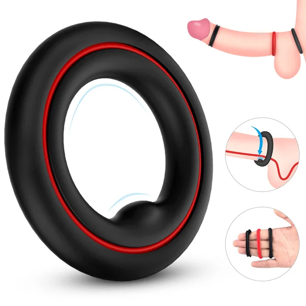 EmberIntimacy's Legion - The 3-Piece Stamina & Erection Ring Set
