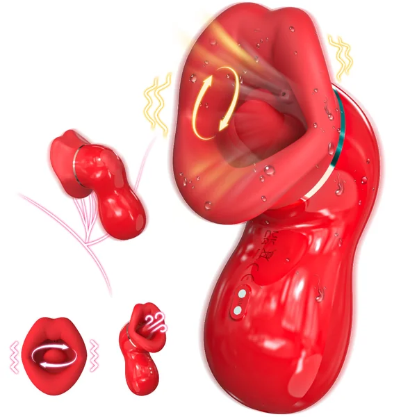 EmberIntimacy's Oracle - 3-in-1 Licking, Sucking & Vibrating Oral Sex Simulator