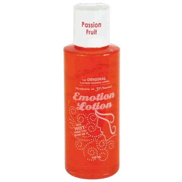 Emotion Lotion Warming Massage Oil – 3 oz Passion Fruit