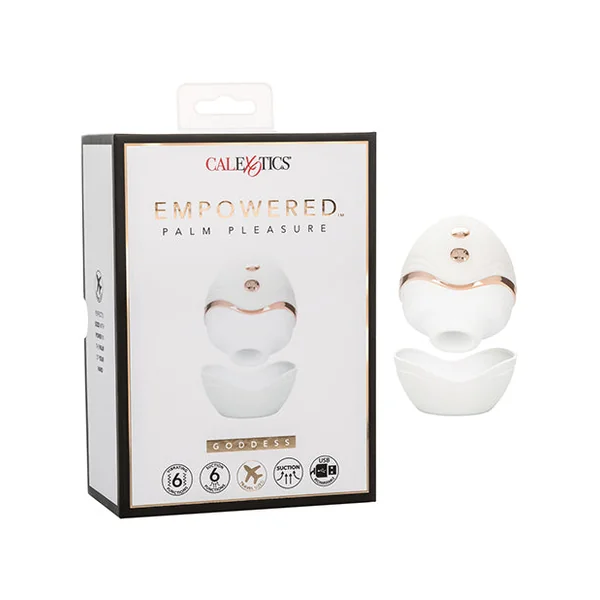 Empowered Palm Pleasure Goddess - White