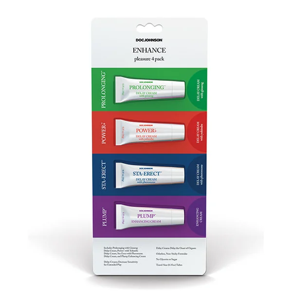 Enhance Pleasure - Asst. Pack of 4