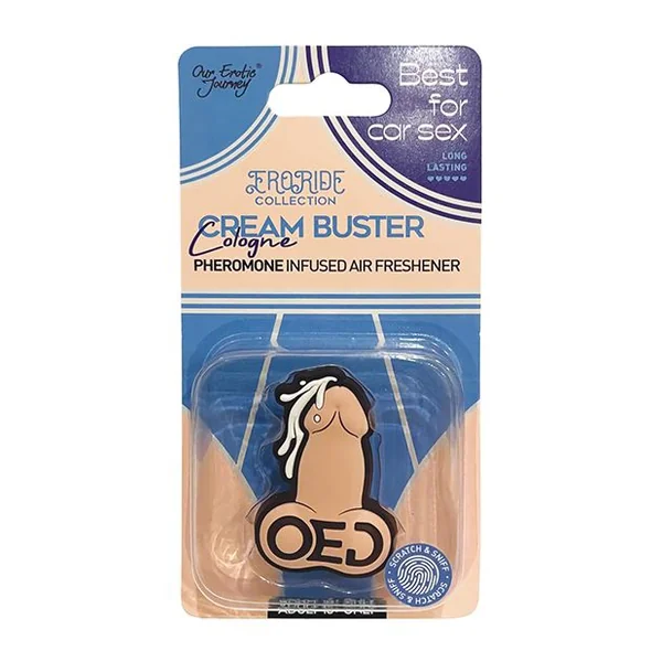 EroRide Cream Buster Pheromone Infused Air Freshener
