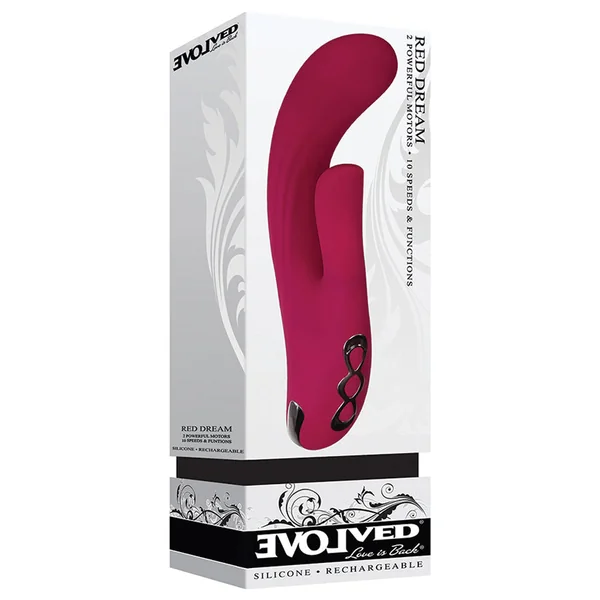 Evolved Red Dream Dual Stimulating Massager