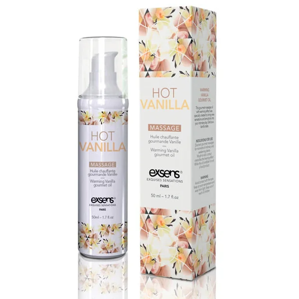 Exsens Of Paris Warming Massage Oil - Hot Vanilla