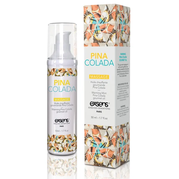 Exsens Of Paris Warming Massage Oil - Pina Colada