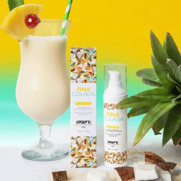 Exsens® Pina Colada Warming Massage Oil
