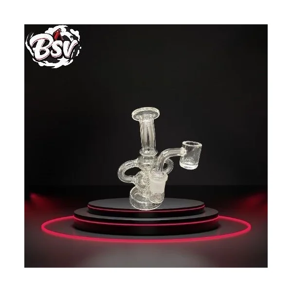 Extra Small Double Recycler Waterpipe/Rig