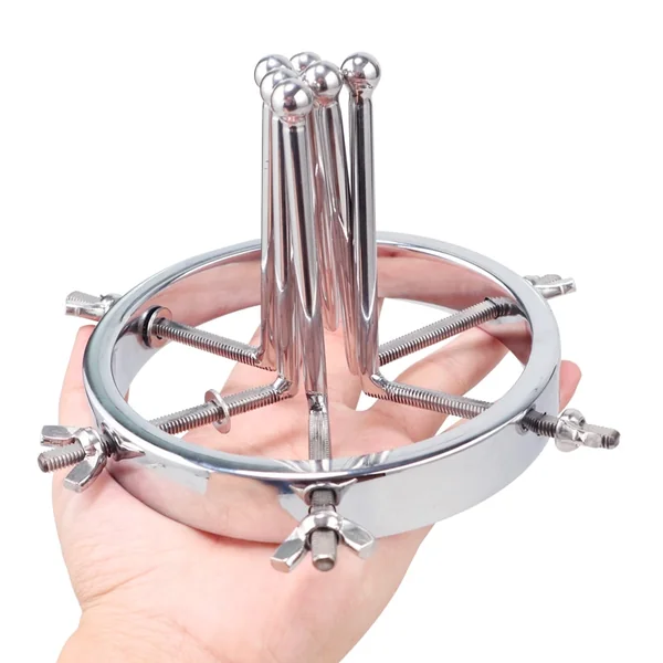 Extreme Anal Vaginal Dilator Vaginal Speculum Mirror Adult Metal Anus Pussy Dilator Anal SM toy For Woman utt Expansion Device
