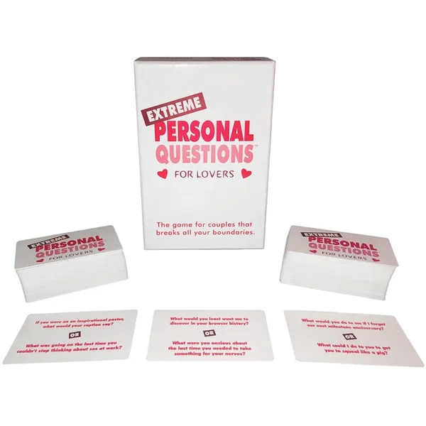 Extreme Personal Questions For Lovers game