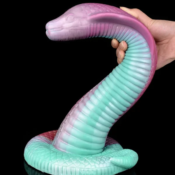 FAAK Huge Long Ejaculation Dildo Cobra Giant Snake Squirting Penis