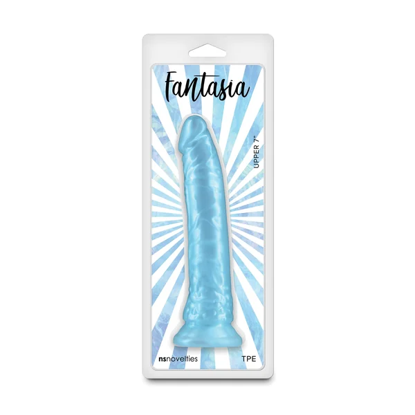 Fantasia Upper 7" Dildo - Turquoise