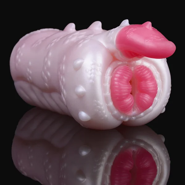 Fantasy Alien Pussy Pocket Masturbator - Silicone Tongue Vaginal Penis Beast Sex for Men