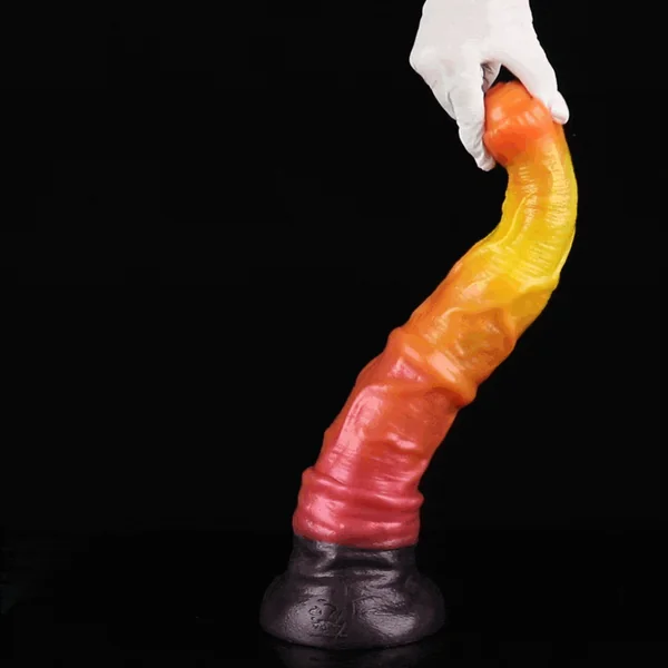 Fantasy Realistic Horse Dildo Suction Cup Women Masturbator - Dual Density Silicone Female Sex Toy