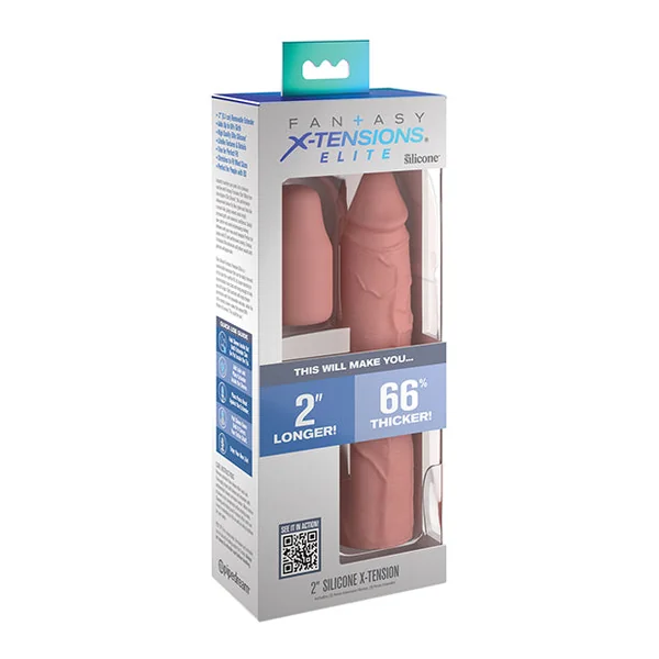 Fantasy X-tensions Elite 8" Sleeve W-2" Plug - Light