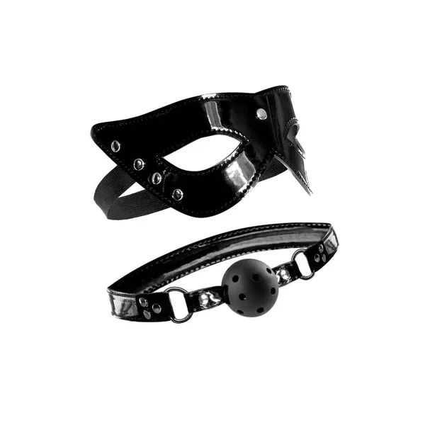 Fetish Fantasy Series Masquerade Mask & Ball Gag Set