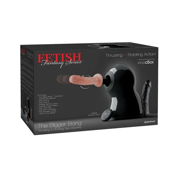 Fetish Fantasy Series the Bigger Bang Thrusting & Rotating Sex Machine