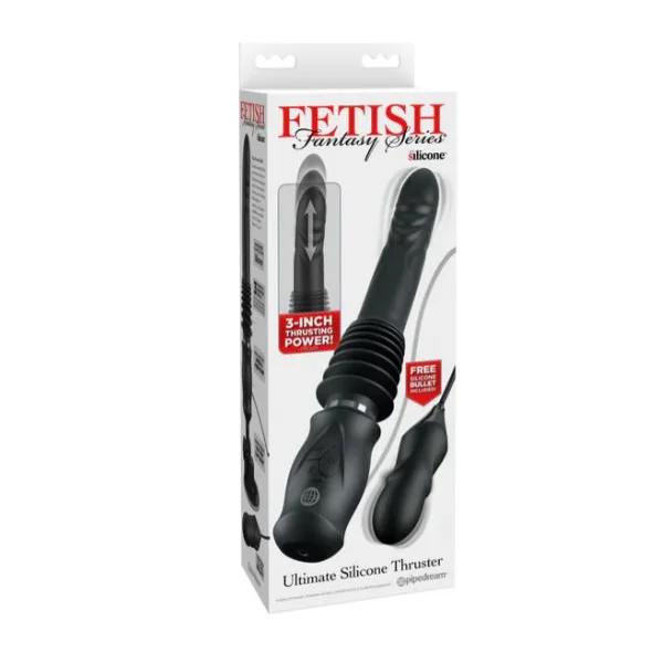 FETISH FANTASY ULTIMATE SILICONE THRUSTER – BLACK