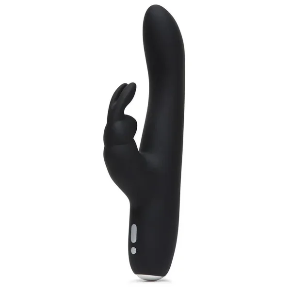 Fifty Shades of Grey Greedy Girl Rechargeable Slimline Rabbit Vibrator – Black