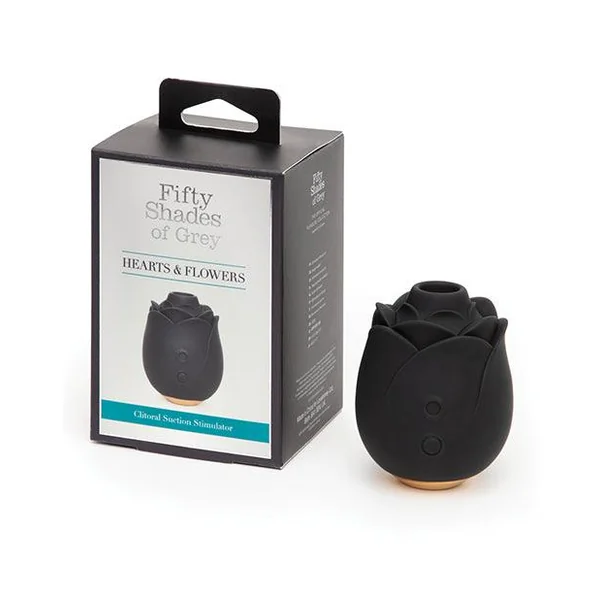 Fifty Shades Of Grey Hearts & Flowers Rose Vibrator