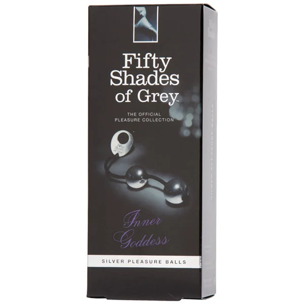 Fifty Shades Of Grey Inner Goddess Silver Metal Pleasure Balls