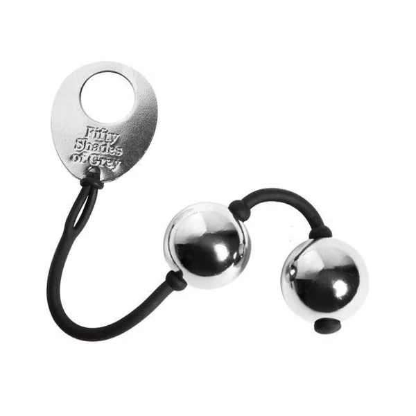 Fifty Shades Of Grey Inner Goddess Silver Metal Pleasure Balls