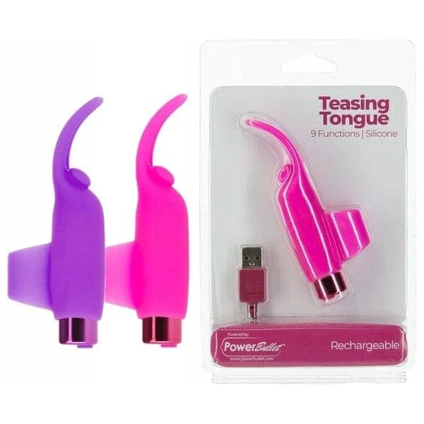 Finger Vibrator - PowerBullet - Teasing Tongue