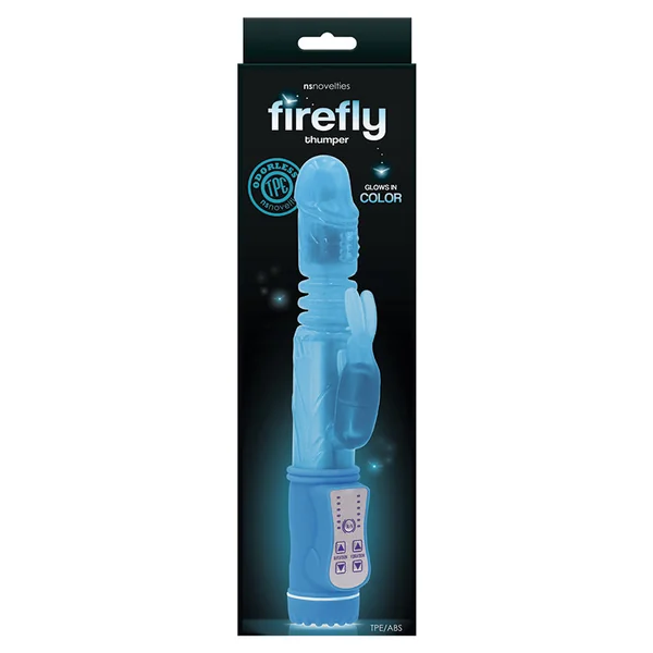 Firefly Thumper Rabbit - Glow-In-The-Dark Blue