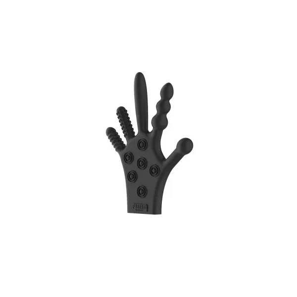 Fist It Silicone Stimulation Glove, Black