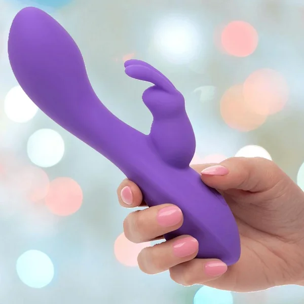 Flex Bend & Hold Double Rumbler Rabbit Vibrator