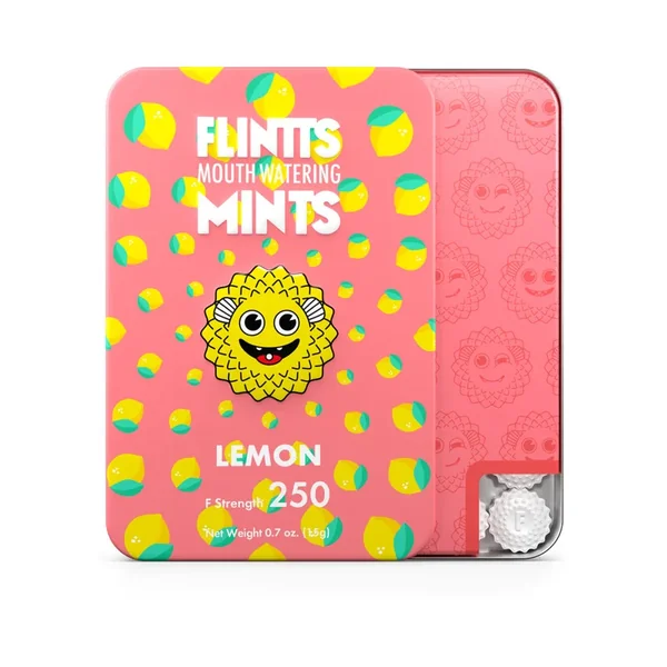Flintts Mouthwatering Mints Lemon F Strength 250