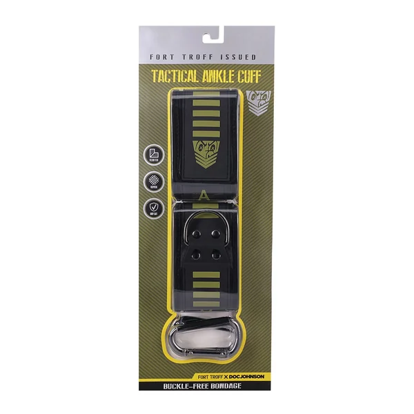 Fort Troff Tactical Ankle Cuffs - Black/Green