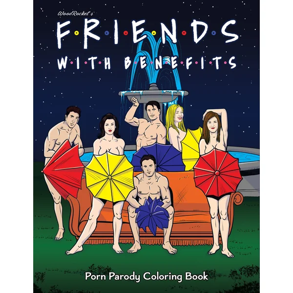 FRIENDS PORN PARODY COLORING BOOK (NET)