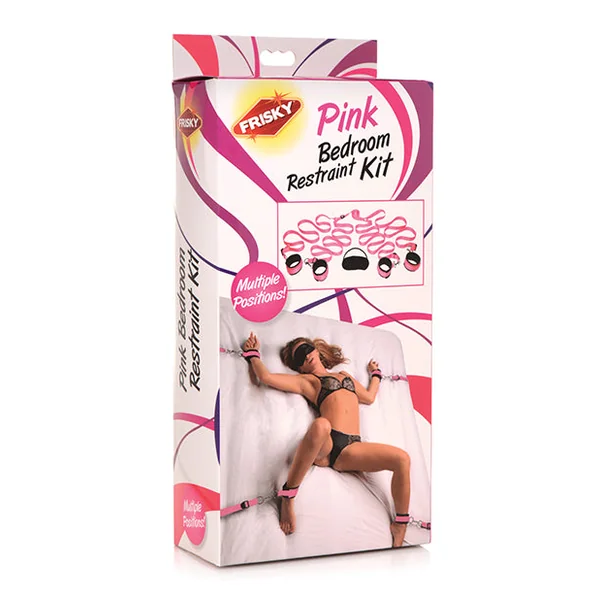 Frisky Bedroom Restraint Kit - Pink