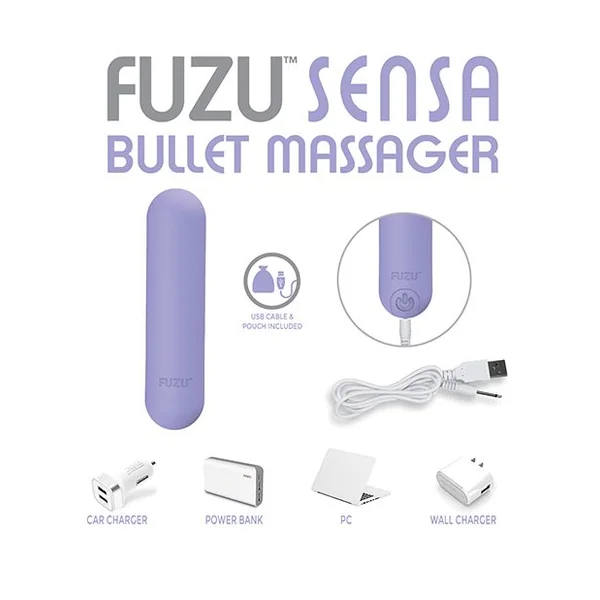 Fuzu Sensa Activated Rechargeable Bullet Massager
