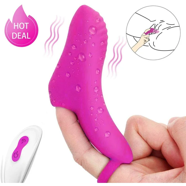 G Spot Finger Vibrator Clit Massager