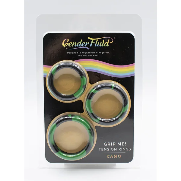Gender Fluid – Grip Me Tension Ring Set