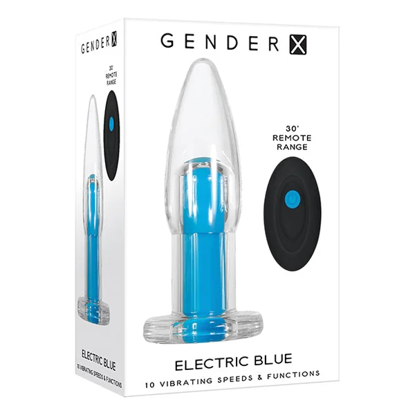 Gender X Electric Blue - Clear/blue