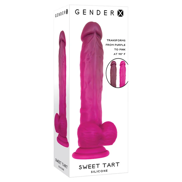Gender X Sweet Tart 8.25" Color Changing Dildo