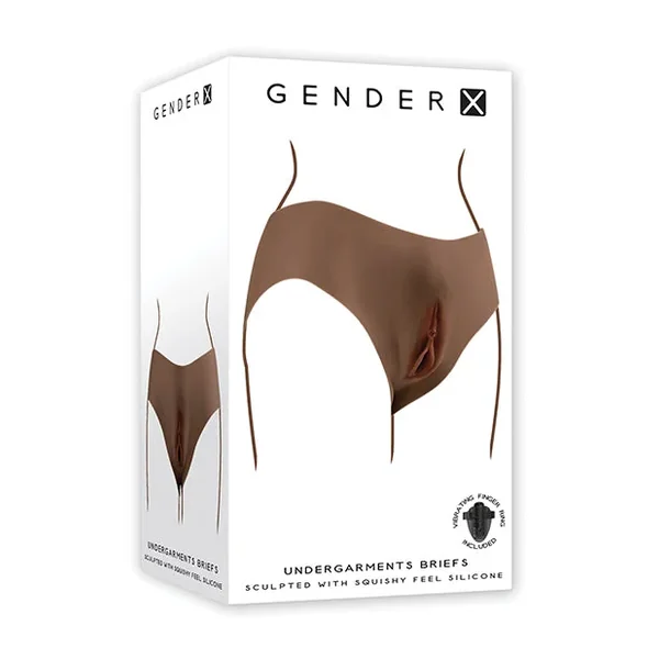 Gender X Vagina Briefs Undergarments – Dark
