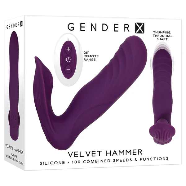 Gender X Velvet Hammer Wearable Massager