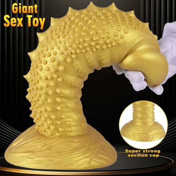 Giant Fantasy Wolf Fang Butt Plug Fist Dildo – Vaginal and Anal Expansion Sex Toys for Women