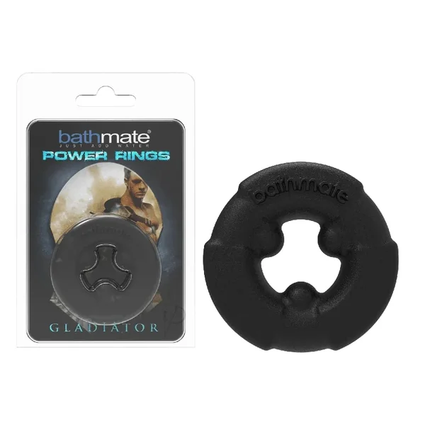 Gladiator Power Cock Ring Enhanced Erection Flexible Silicone Waterproof Sex Toy