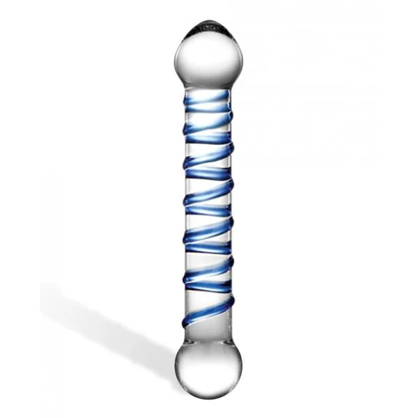 Glas 6.5 Inch Spiral Dildo