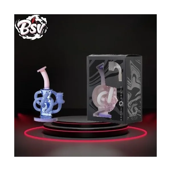 Glass House Multi Arm Recycler Waterpipe