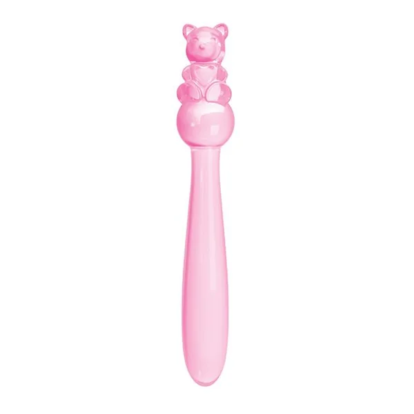 Glass Menagerie Teddy Glass Dildo