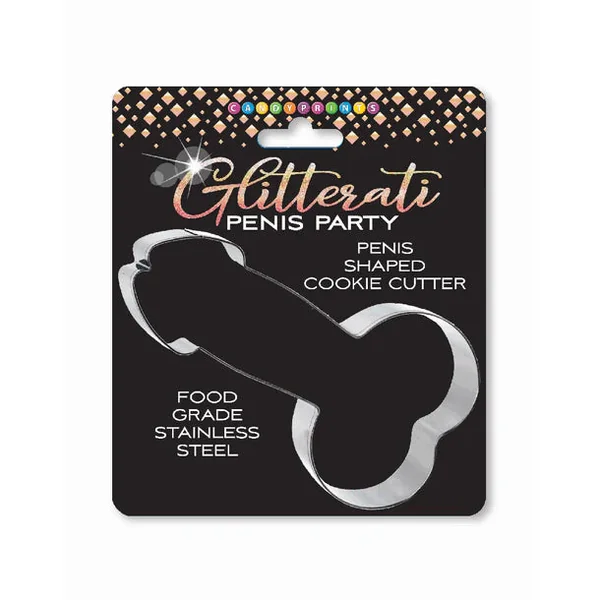 Glitterati Penis Cookie Cutter by Little Geenie