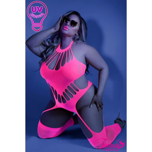 Glow Fishnet Bodystocking by Fantasy Lingerie