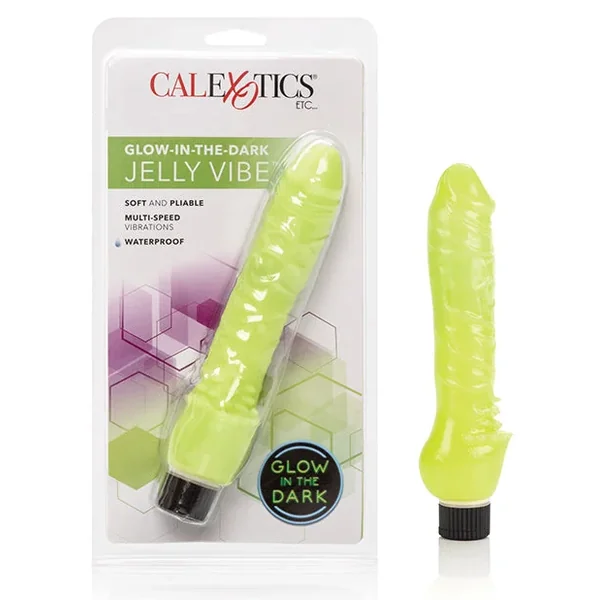 Glow In The Dark 7″ Jelly Penis Vibe