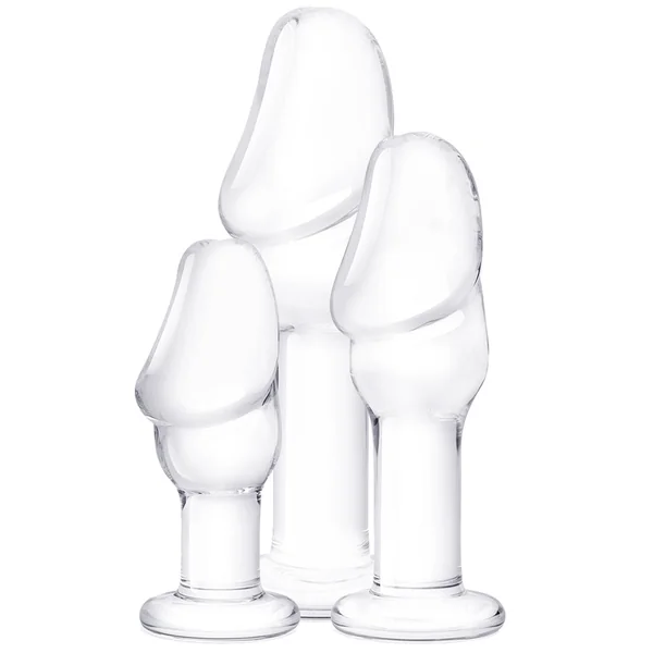 gläs 3pc Helmet Head Glass Anal Training Kit